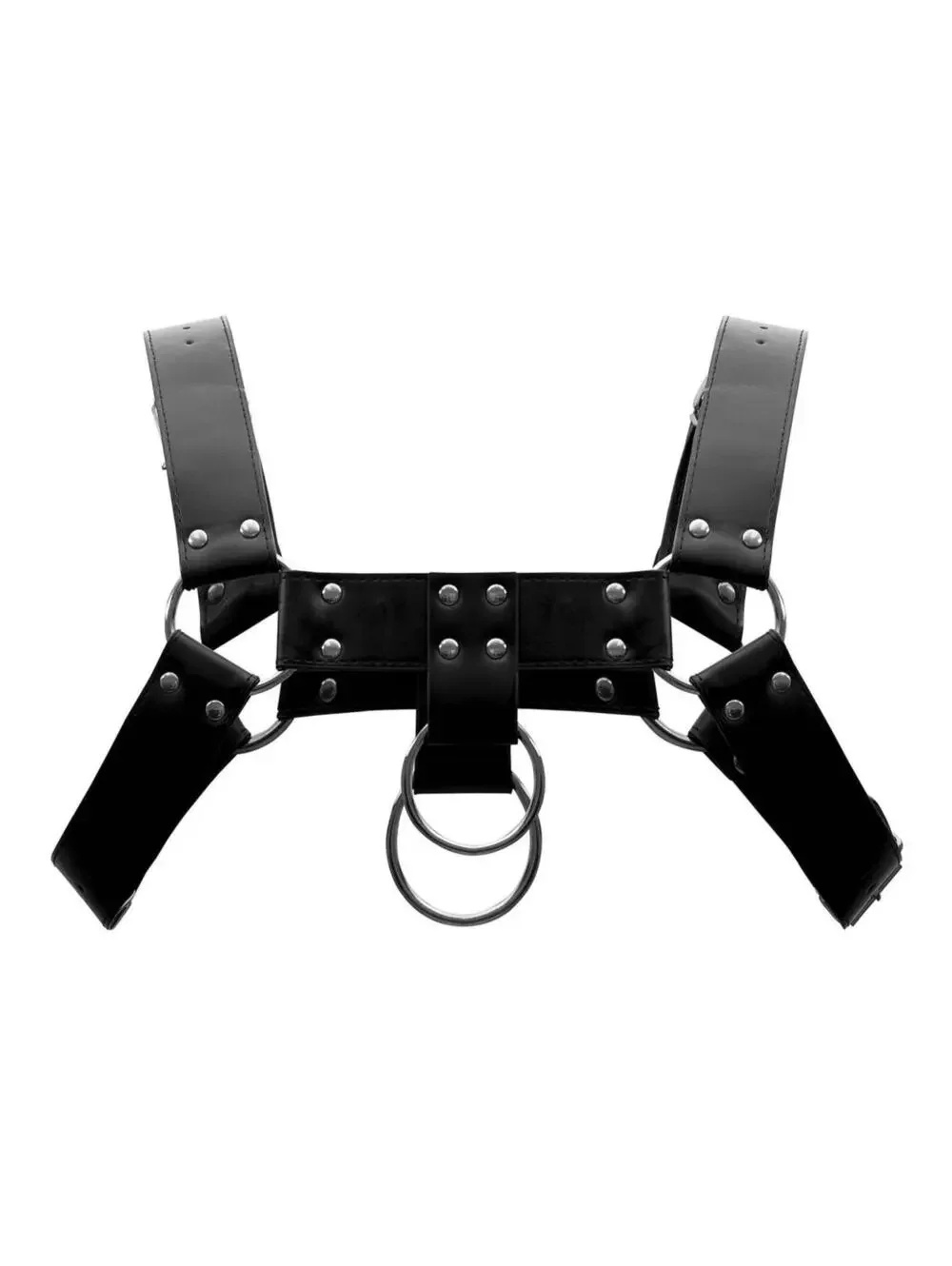 Male Power 590-266 Leather Aries Harness Color Black